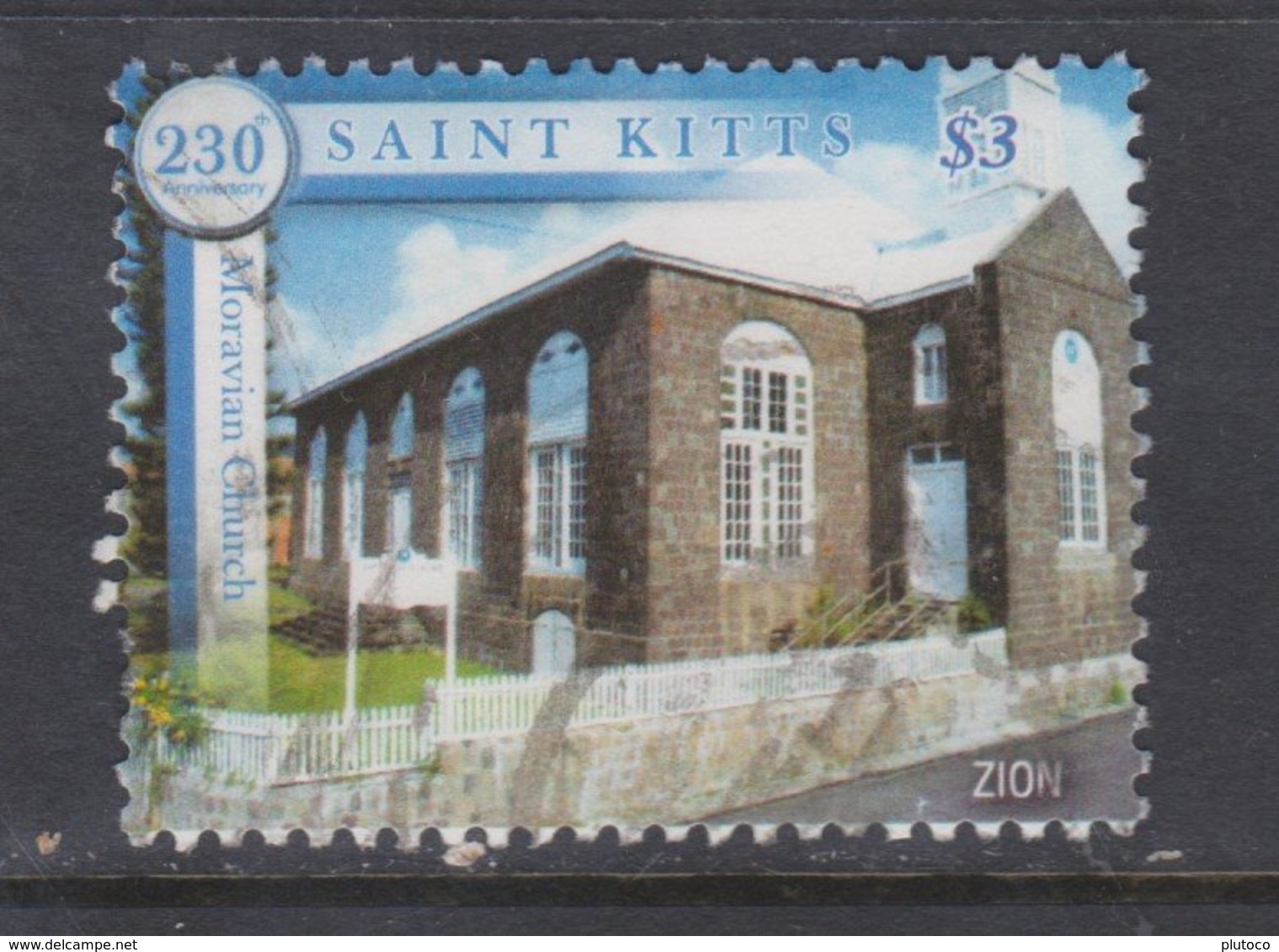 ST. KITTS, USED STAMP, OBLITERÉ, SELLO USADO. - St.Kitts-et-Nevis ( 1983-...)