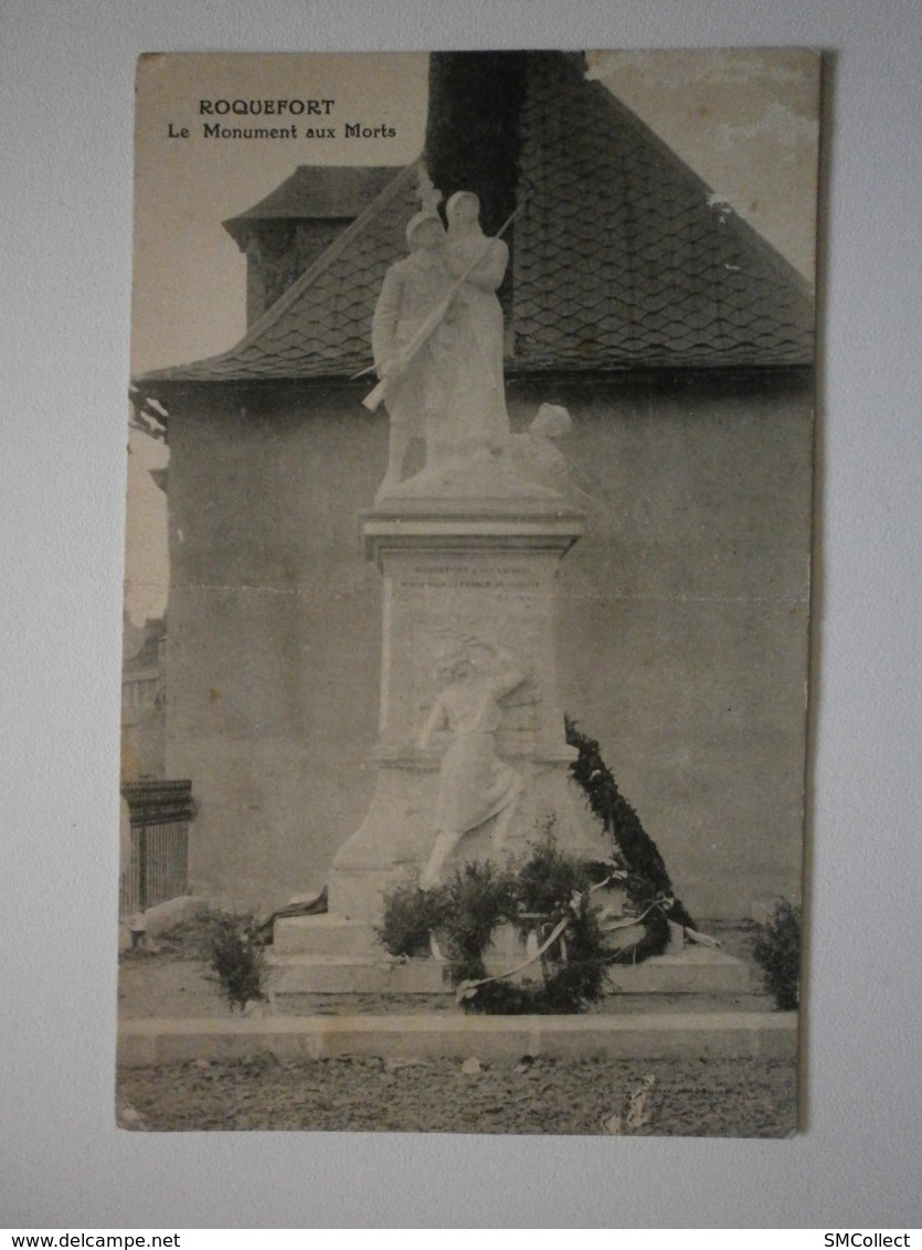 12 Roquefort, Le Monument Aux Morts (A1p54) - Roquefort
