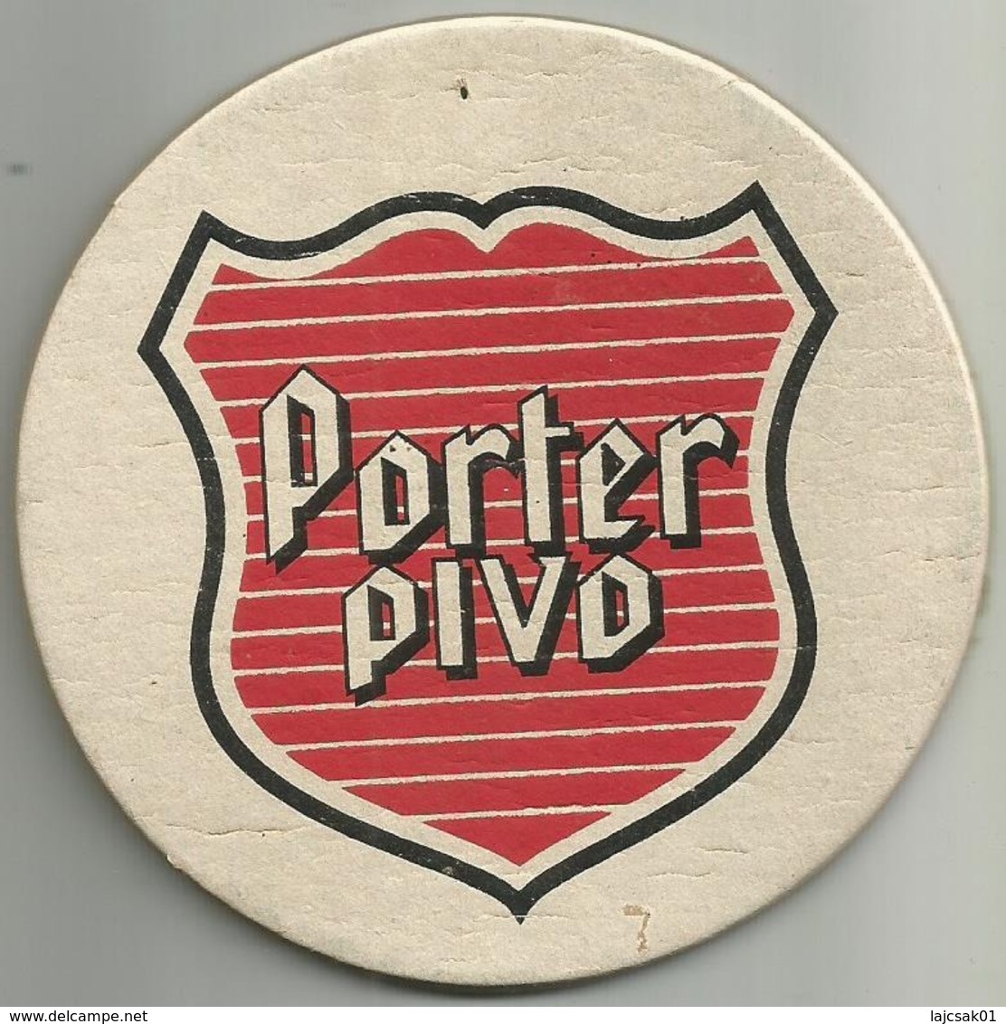 PORTER  PIVO Zrenjanin Brewery  Yugoslavia Serbia Old Beer Coaster - Beer Mats