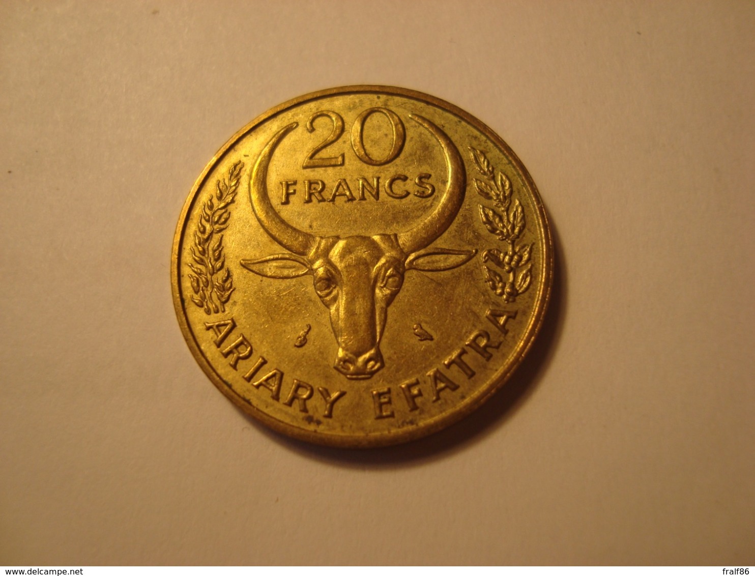 MONNAIE MADAGASCAR 20 FRANCS 1970 - Madagaskar