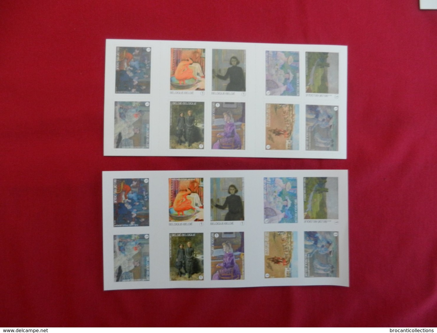 Belgique - Carnet De  10 Timbres Neufs Autocollants Tarif National 1 - Théo Van Rysselberghe - 2013 - Non Classés