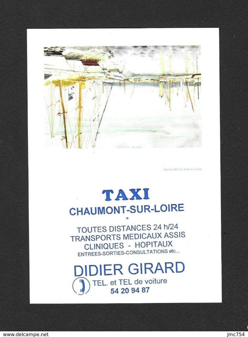 Calendrier De Poche 1994.   Taxi Girard à Chaumont Sur Loire. - Klein Formaat: 1991-00