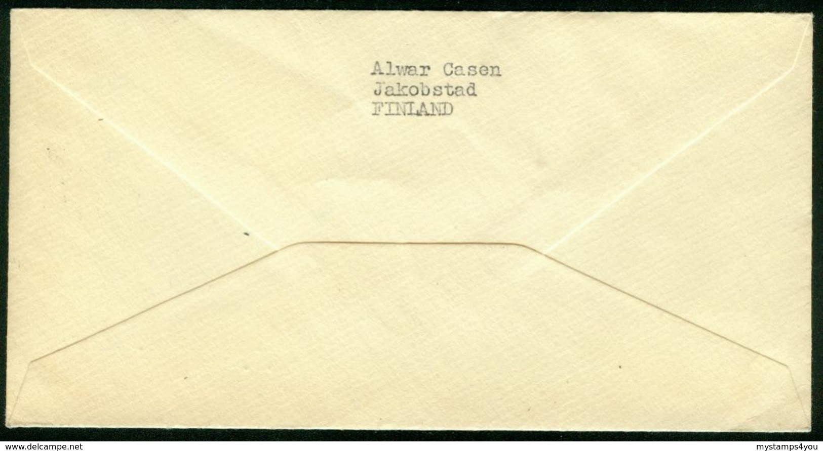 Fd Finland FDC 1950 MiNr 385-377 | Anti-tuberculosis Fund | Cover Sent To USA | Turxu-Åbo 1.4.1950 - Covers & Documents