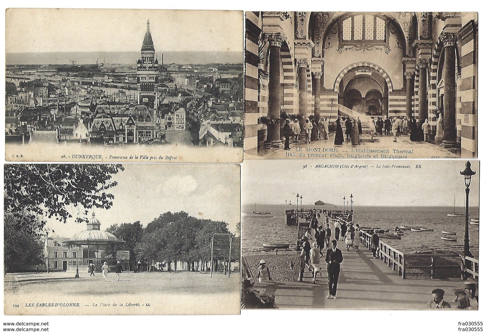 FRANCE - Lot De 53 CPA - Pas De Paris, Nice, Lourdes... - 5 - 99 Postcards