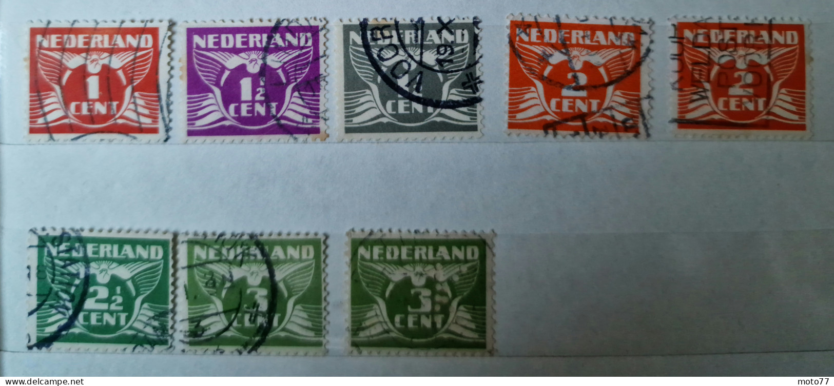 PAYS BAS - 80 TIMBRES - Lot 135 - Voir Mes Autres Ventes De 150 Pays - Verzamelingen (zonder Album)