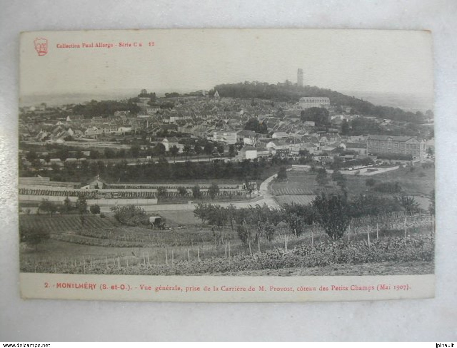 MONTLHERY - Vue Générale, Prise De La Carrière De M. Provost, Côteau Des Petits Champs (mai 1907) - Montlhery