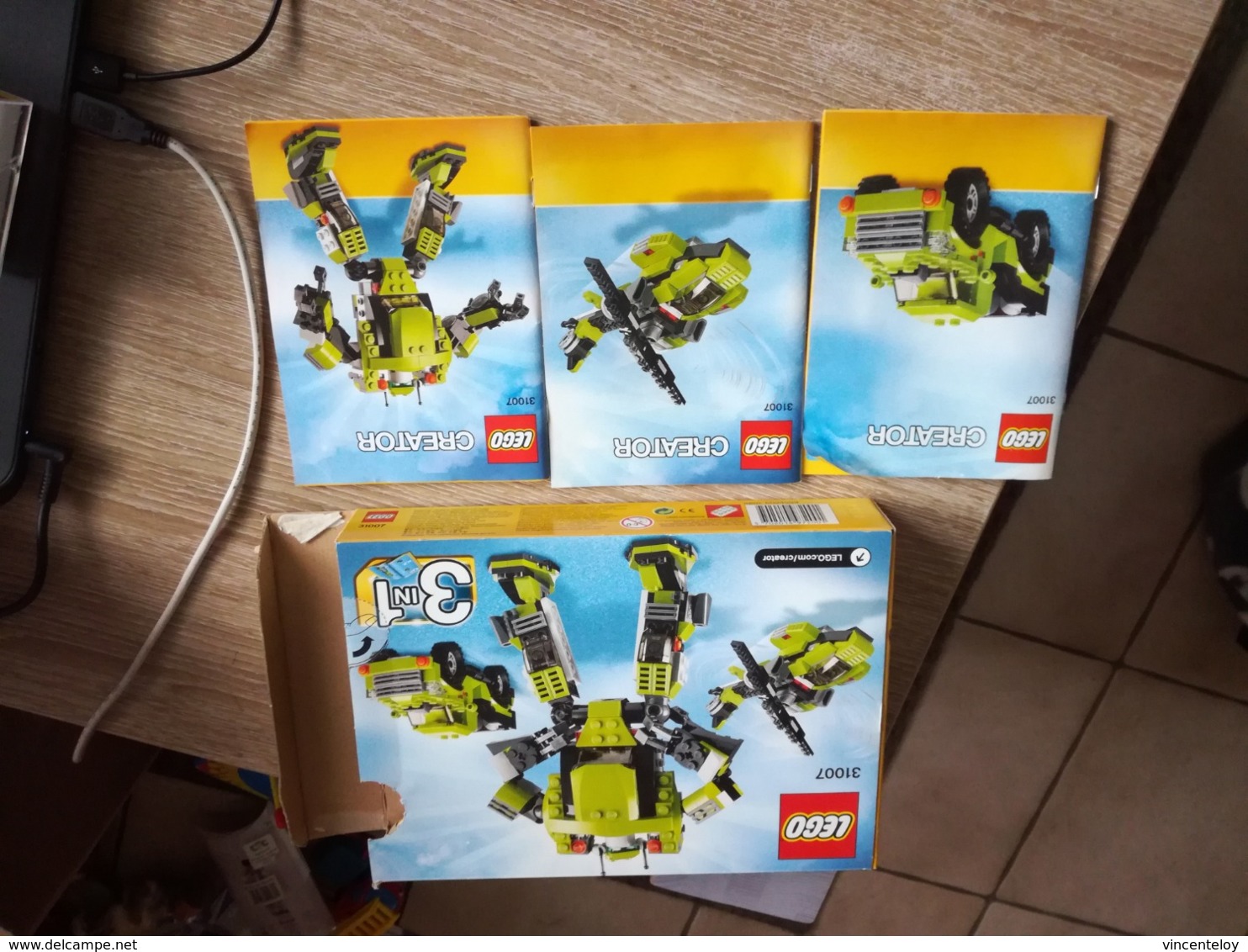 Creator LEGO Le Super Robot 31007  Boite Ouverte Mais Complète En Très Bon état Avec Les Notices En Letat Sur Les Photos - Unclassified