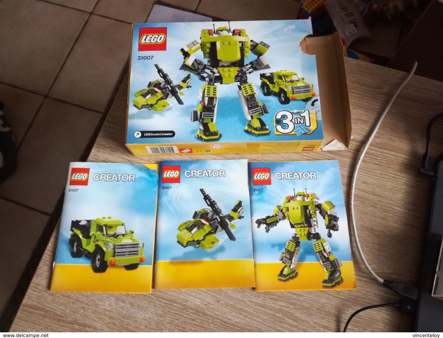 Creator LEGO Le Super Robot 31007  Boite Ouverte Mais Complète En Très Bon état Avec Les Notices En Letat Sur Les Photos - Non Classés