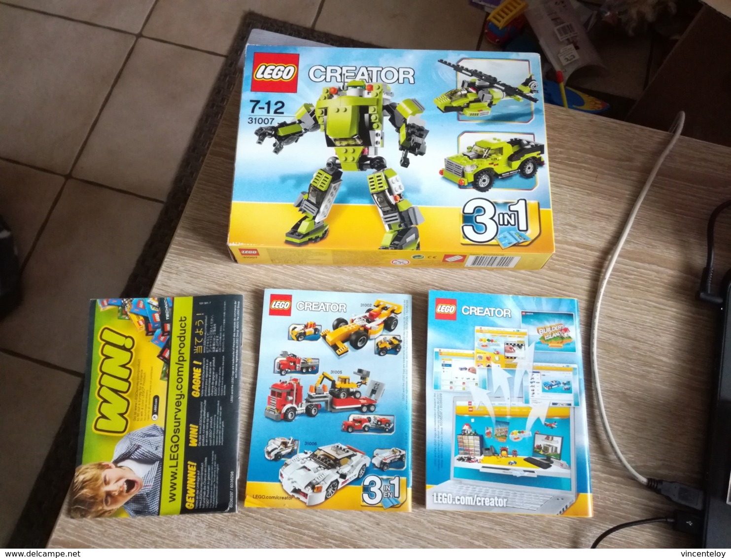 Creator LEGO Le Super Robot 31007  Boite Ouverte Mais Complète En Très Bon état Avec Les Notices En Letat Sur Les Photos - Non Classés