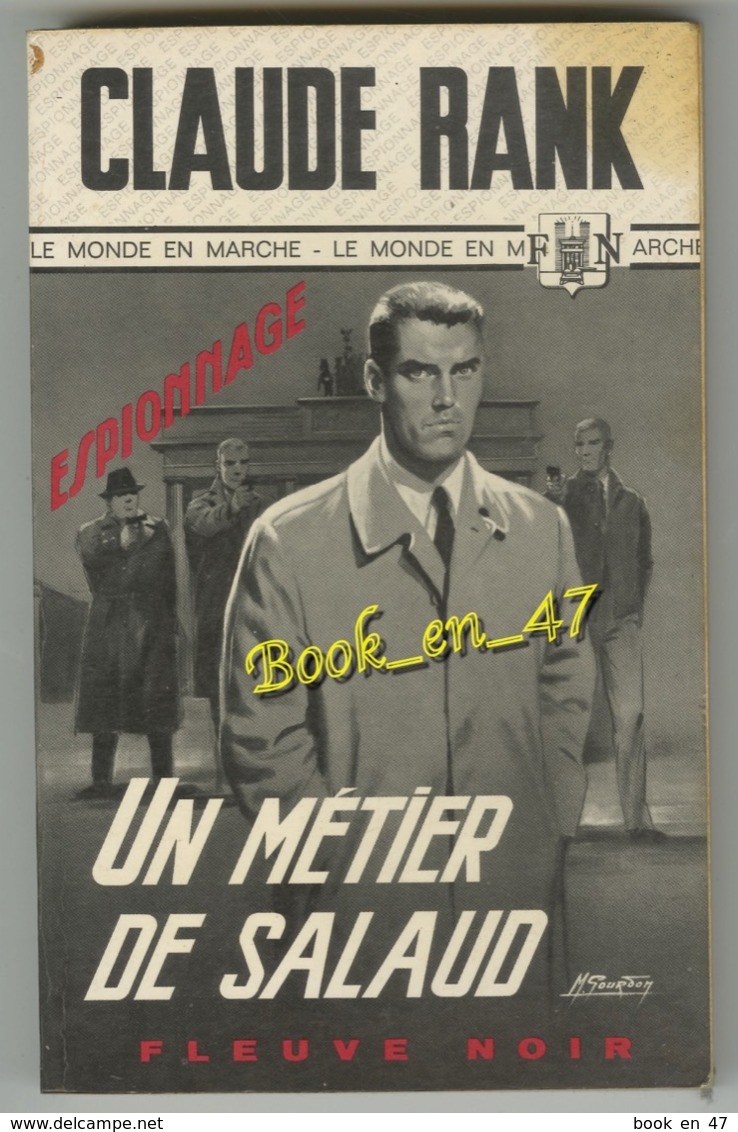 {81282} Claude Rank ; Fleuve Noir Espionnage N° 644 , EO 1967   " En Baisse " - Fleuve Noir