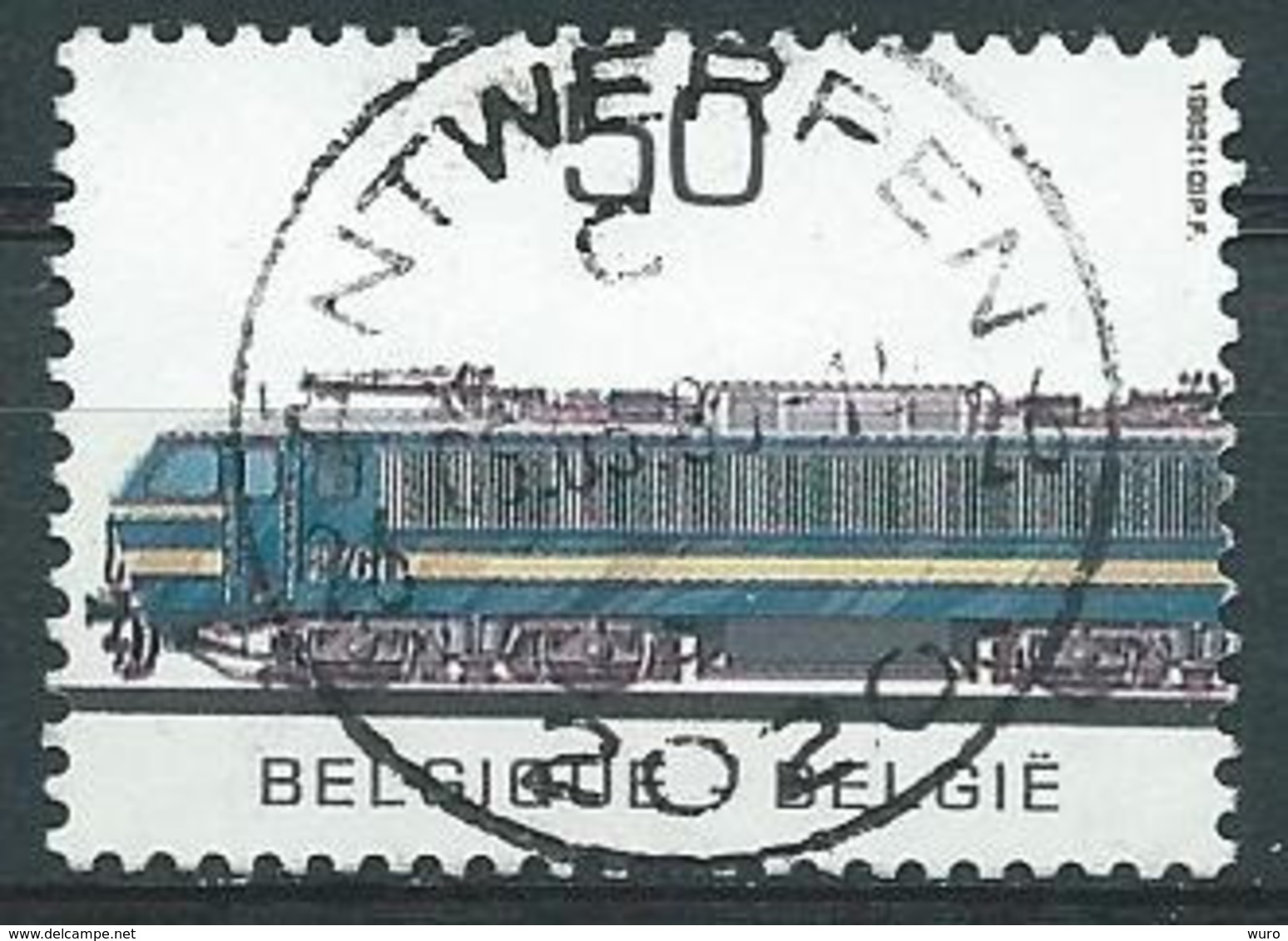 België OBP Nr: 2174 Gestempeld / Oblitéré - Openbaar Vervoer - Locomotief - Used Stamps