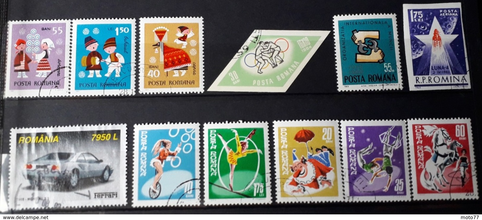 ROUMANIE - 135 TIMBRES - Lot 141 - Voir Mes Autres Ventes De 150 Pays - Verzamelingen (zonder Album)