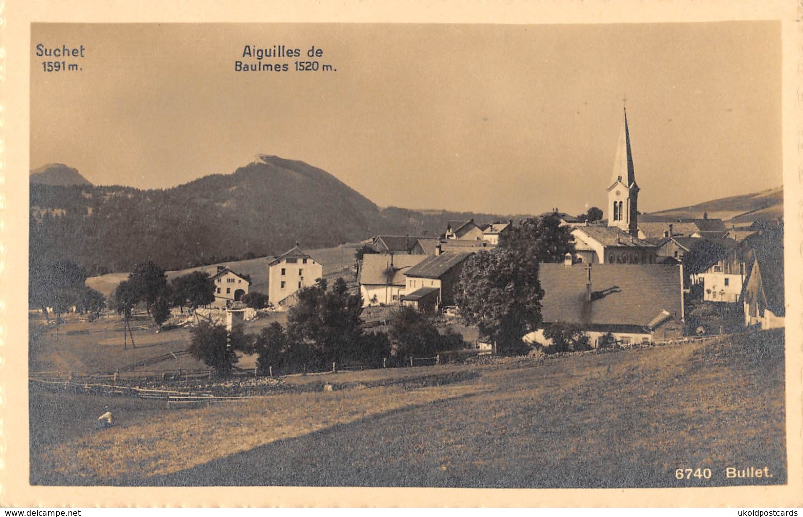 CPA  Suisse, BULLET, Carte Photo # 2 - Bullet