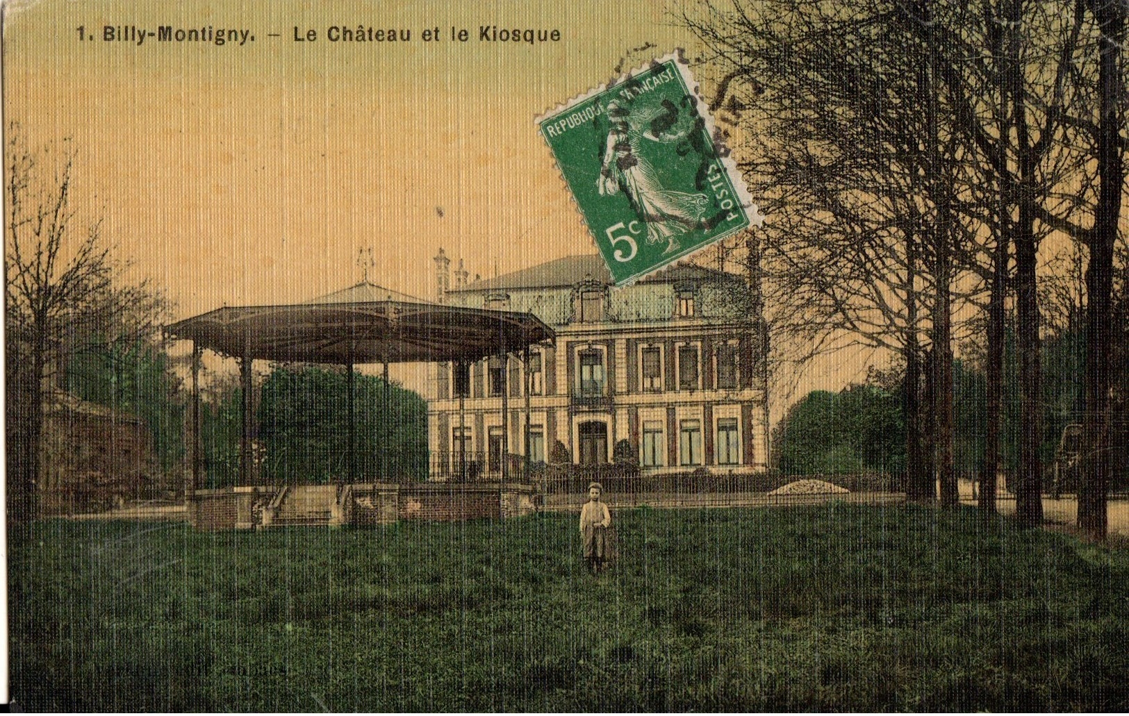 Billy-Montigny - Le Château Et Le Kiosque - Autres & Non Classés