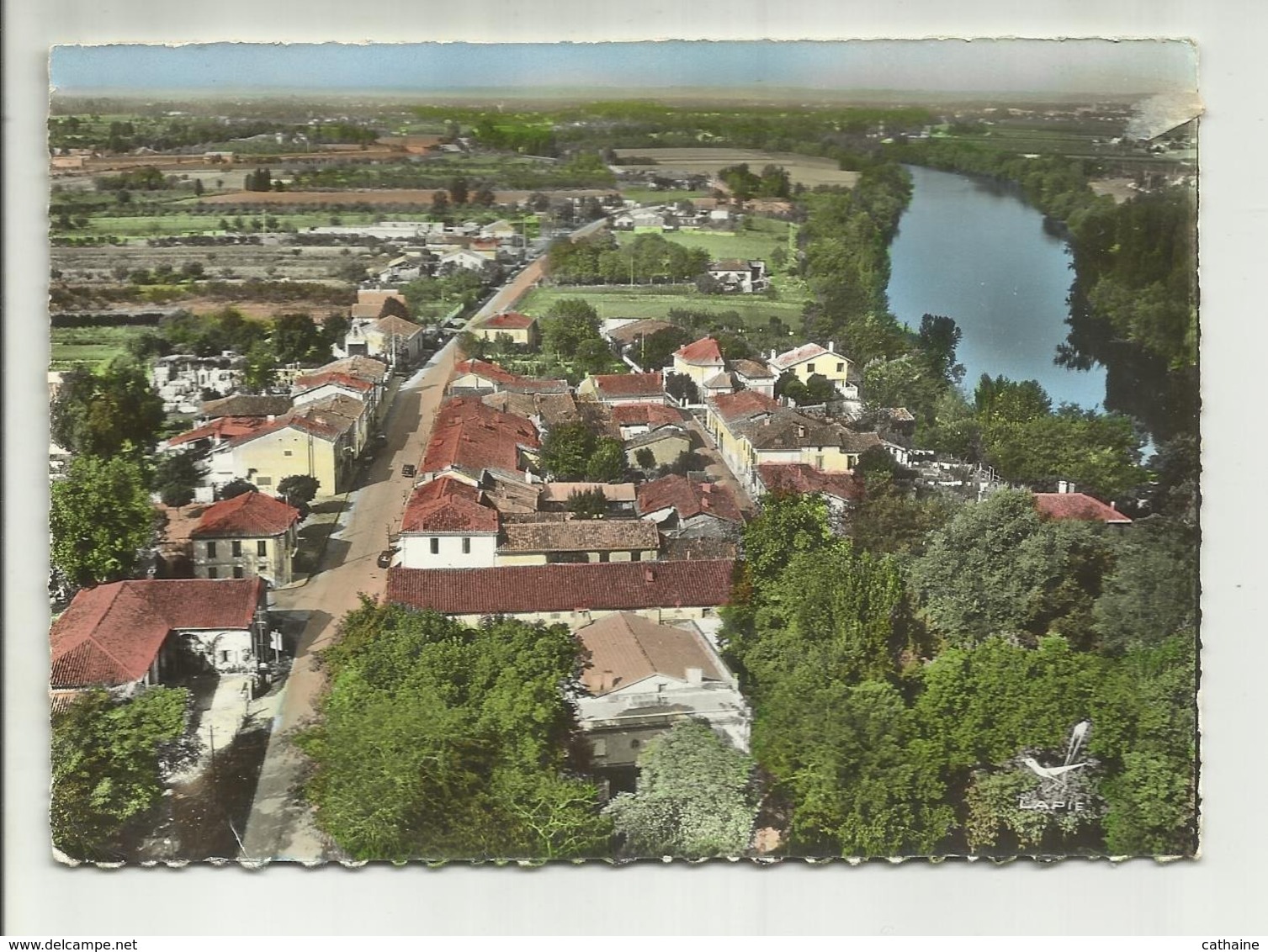 82 . BRESSOLS . VUE GENERALE ROUTE DE MONTAUBAN . VUE AERIENNE - Bressols