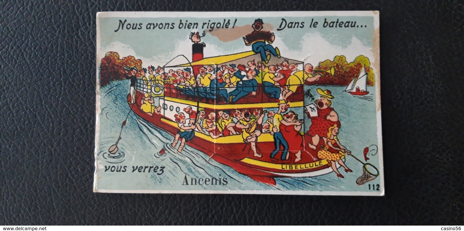 CPA 44 Ancenis Carte à Système - Ancenis