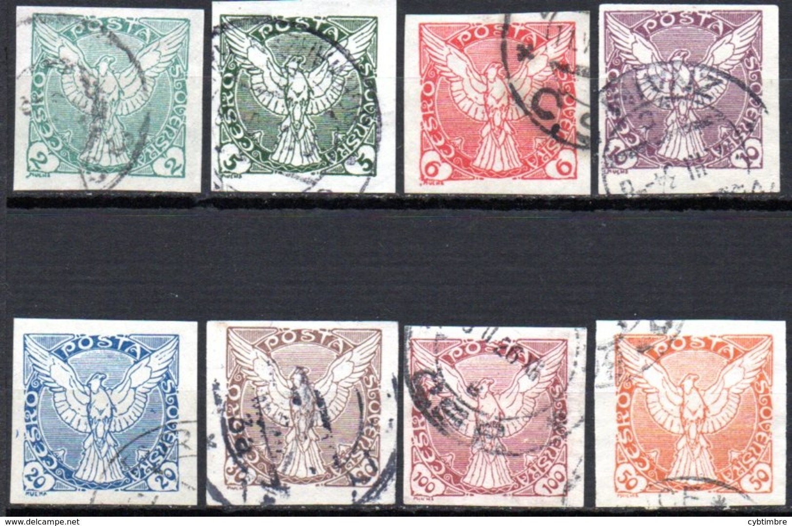 Tchecoslovaquie: Yvert N° J 1/8° - Newspaper Stamps