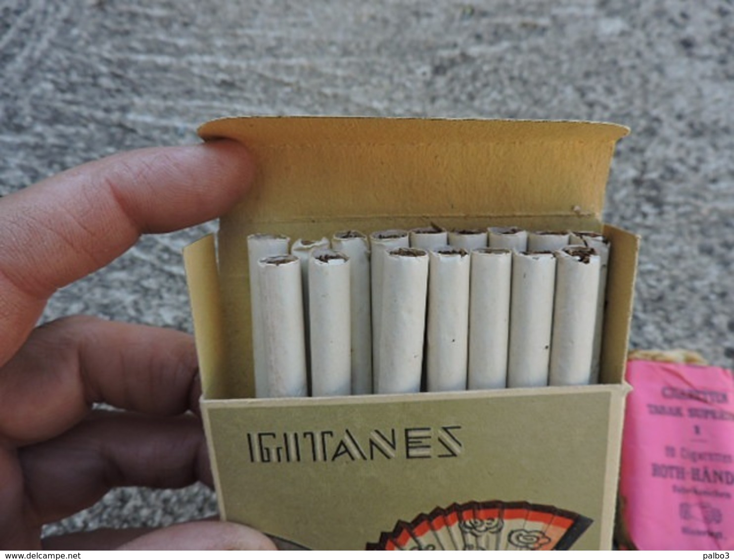 Guerre Indochine Algerie Lot 6 Paquets De Cigarettes De Collection Troupe Sipani Gitanes Celtique Armée Afrique - 1939-45