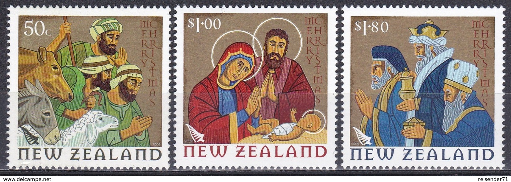 Neuseeland New Zealand 2009 Religion Christentum Weihnachten Christmas Noel Navidad Natale Christi Geburt, Mi. 2649-1 ** - Nuevos