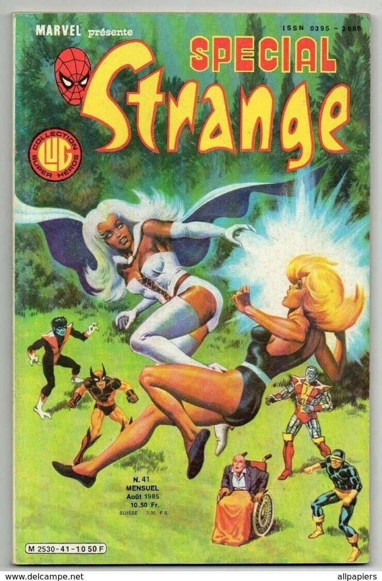 Spécial Strange N°41 Les étranges X-MEN - L'araignée Et Doc Samson De 1985 - Special Strange