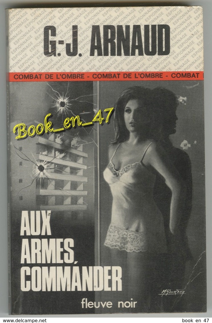 {81275} G J Arnaud ; Fleuve Noir Espionnage N° 1280 , EO 1976  " En Baisse " - Fleuve Noir