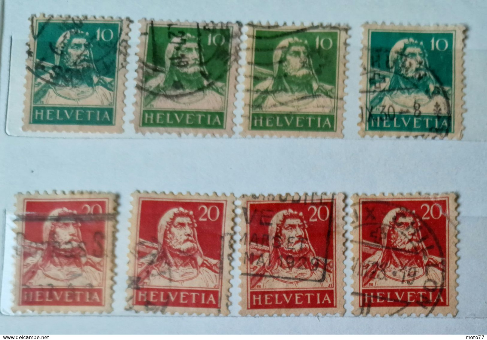 SUISSE - 128 TIMBRES - Lot 154 - Voir Mes Autres Ventes De 150 Pays - Verzamelingen (zonder Album)