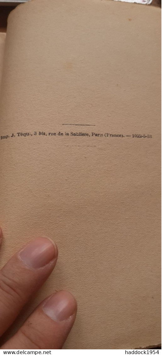 Le Maître De L'étoile JEAN NORMAND éditions Tallandier 1938 - Avant 1950