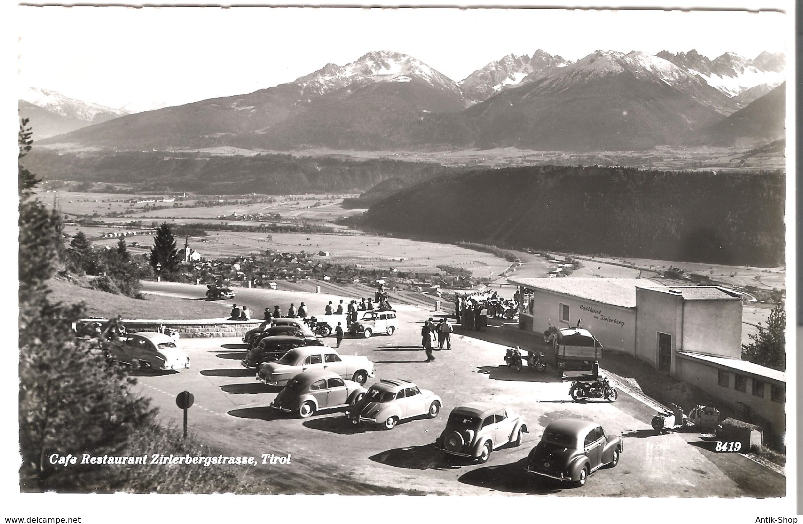 Café Restaurant - Zirlerbergstrasse, Tirol  V. 1957 (3540) - Zirl