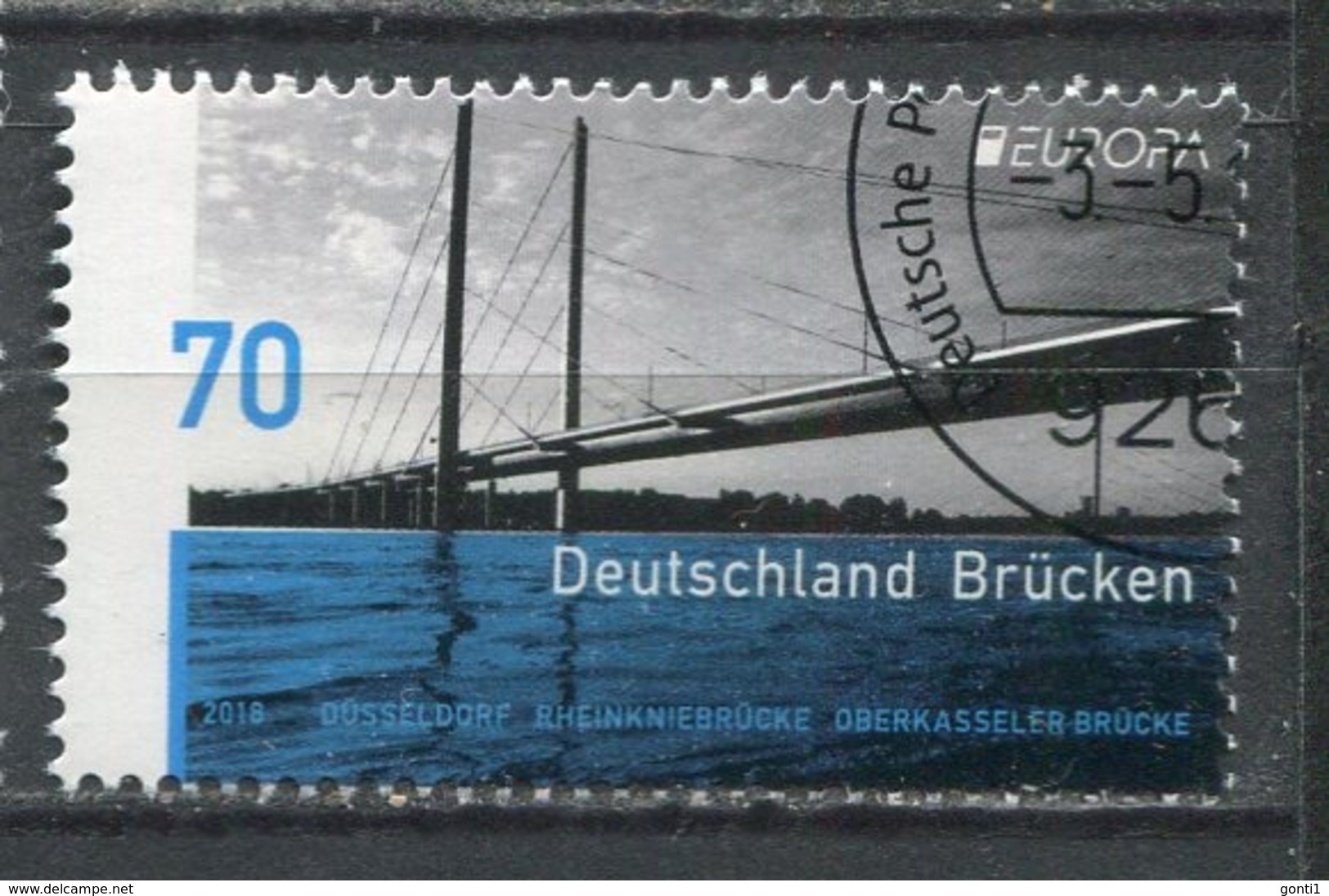 Germany 2018 Michel .Nr.3383 "EUROPA-Brücken- " 1 Wert Used - 2018