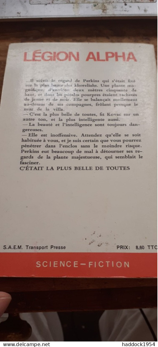 Légion Alpha RICHARD BESSIERE éditions Du Triangle 1976 - Triangle, Le