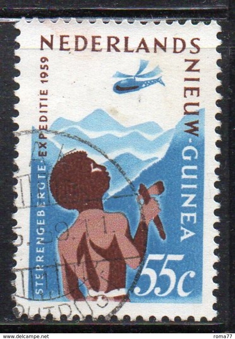 XP399 - NUOVA GUINEA 1959 , Yvert N. 51 Usato  (2380A) - Nuova Guinea Olandese