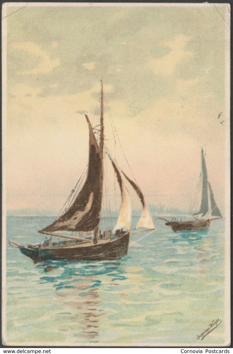 Seppings Wright - The Boats, 1904 - Hildesheimer Postcard - Other & Unclassified