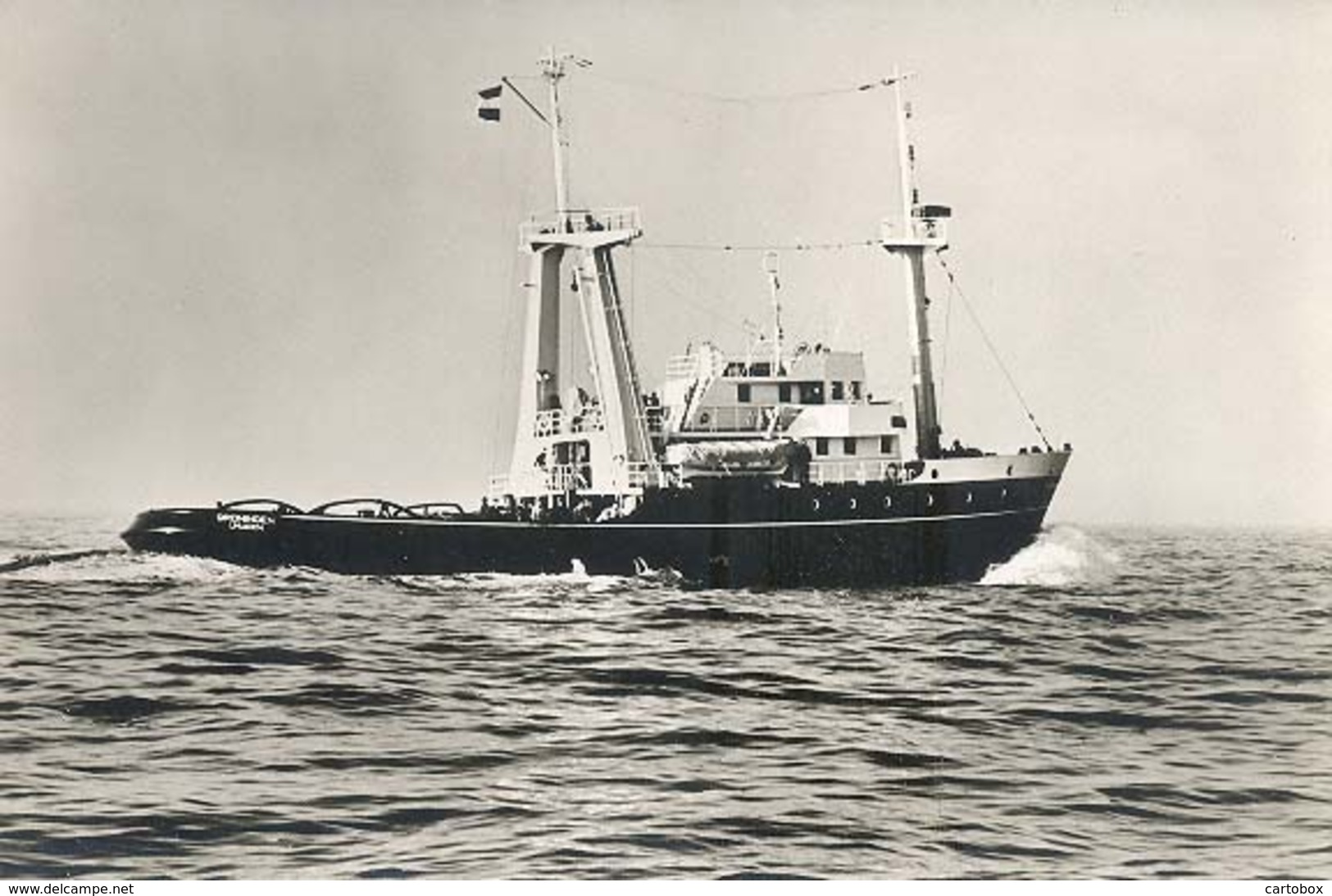 IJmuiden, Rederij Wijsmuller, Oceangoing Motor Tug "Groningen"   (scheepvaart) - IJmuiden