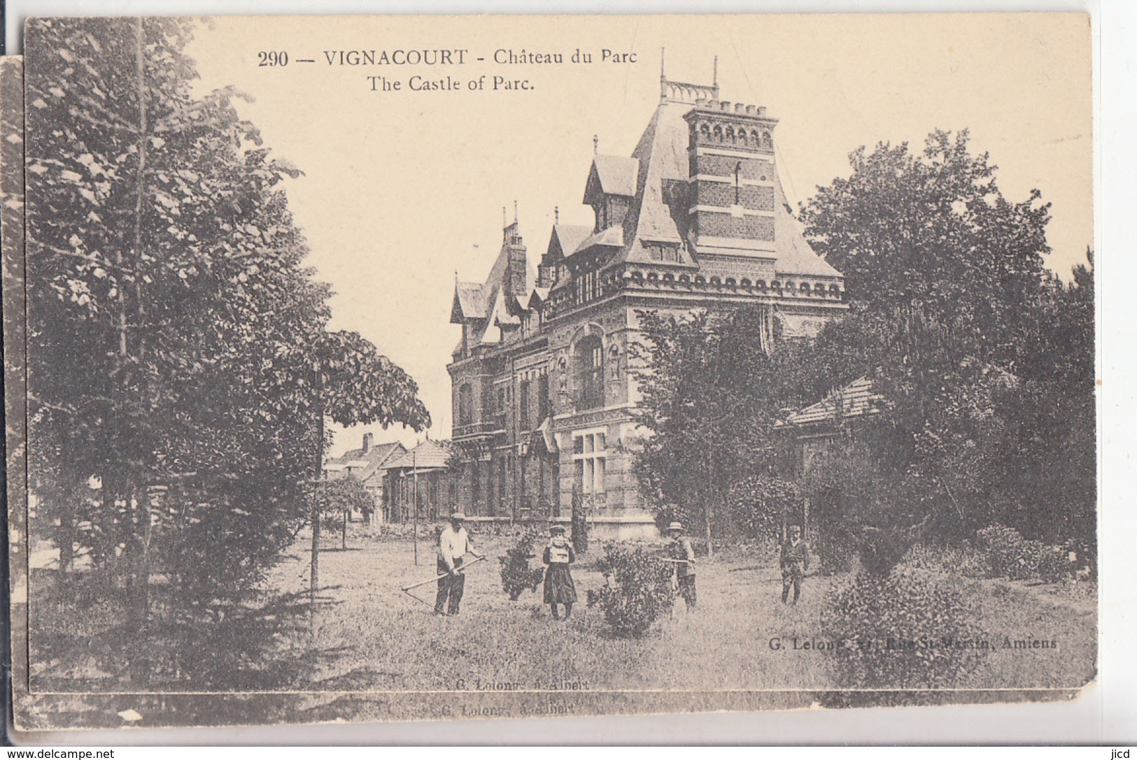 80- Vignacourt Chateau Du Parc - Vignacourt