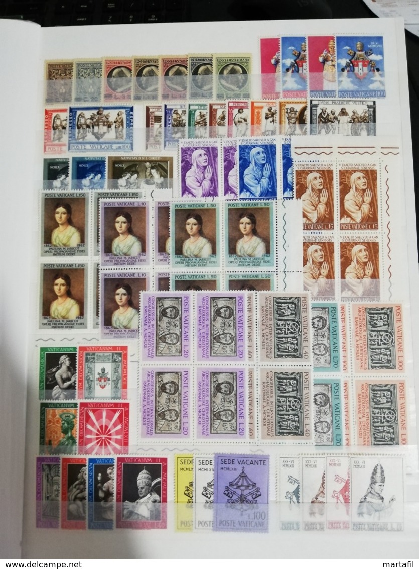 Lotto VATICANO MNH ** Serie, Quartine, BF, Posta Aerea Segnatasse - Collections