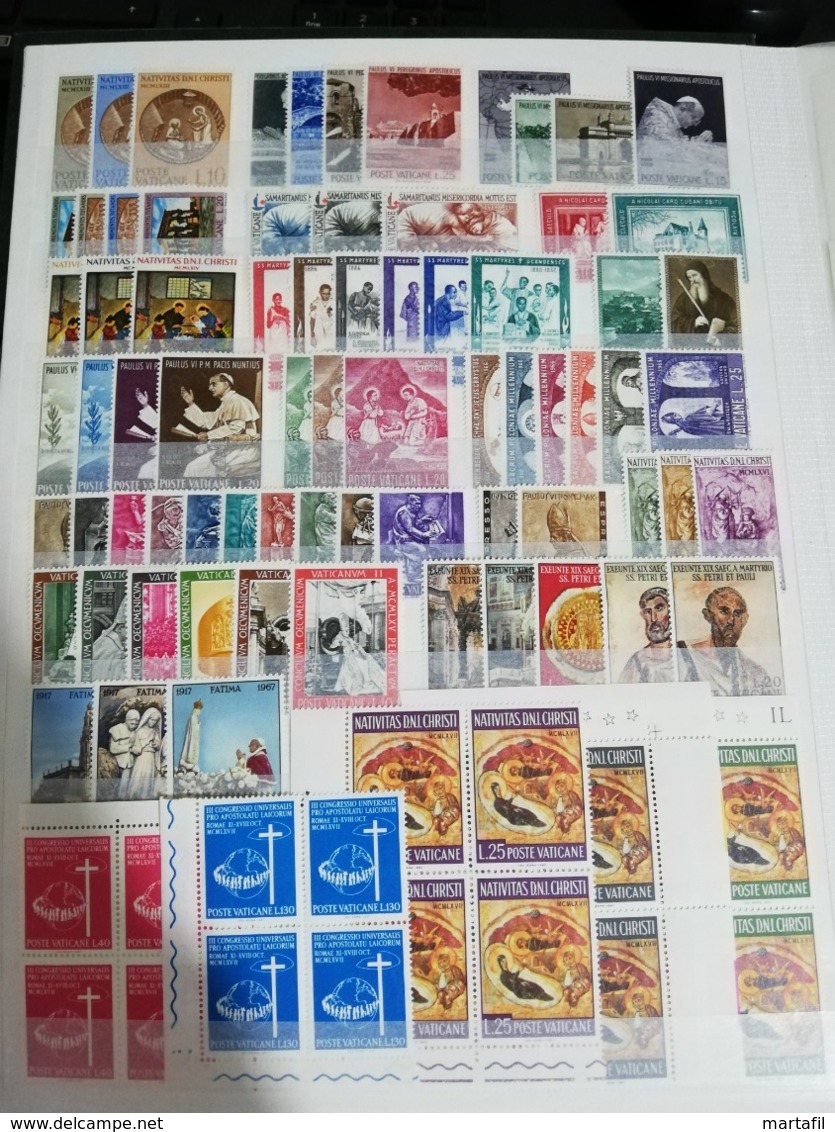 Lotto VATICANO MNH ** Serie, Quartine, BF, Posta Aerea Segnatasse - Collections