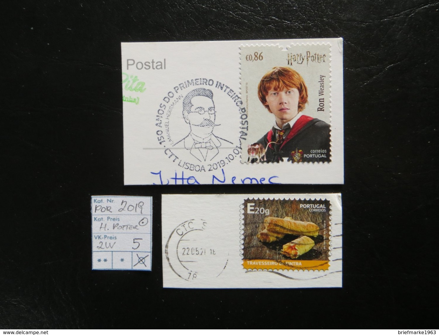 2019  " Herry Potter " 2 Wete Auf Ausschnitt,sauber Gestempelt,   LOT 5 - Used Stamps