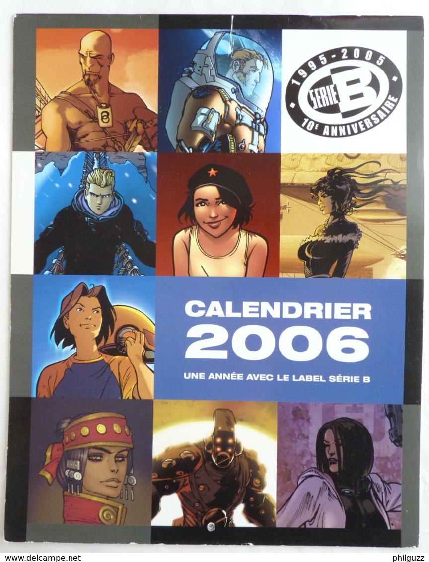 CALENDRIER DELCOURT 2006 - MALFIN GESS QUET GIOUX KORDAY HENRIET - Agendas & Calendarios