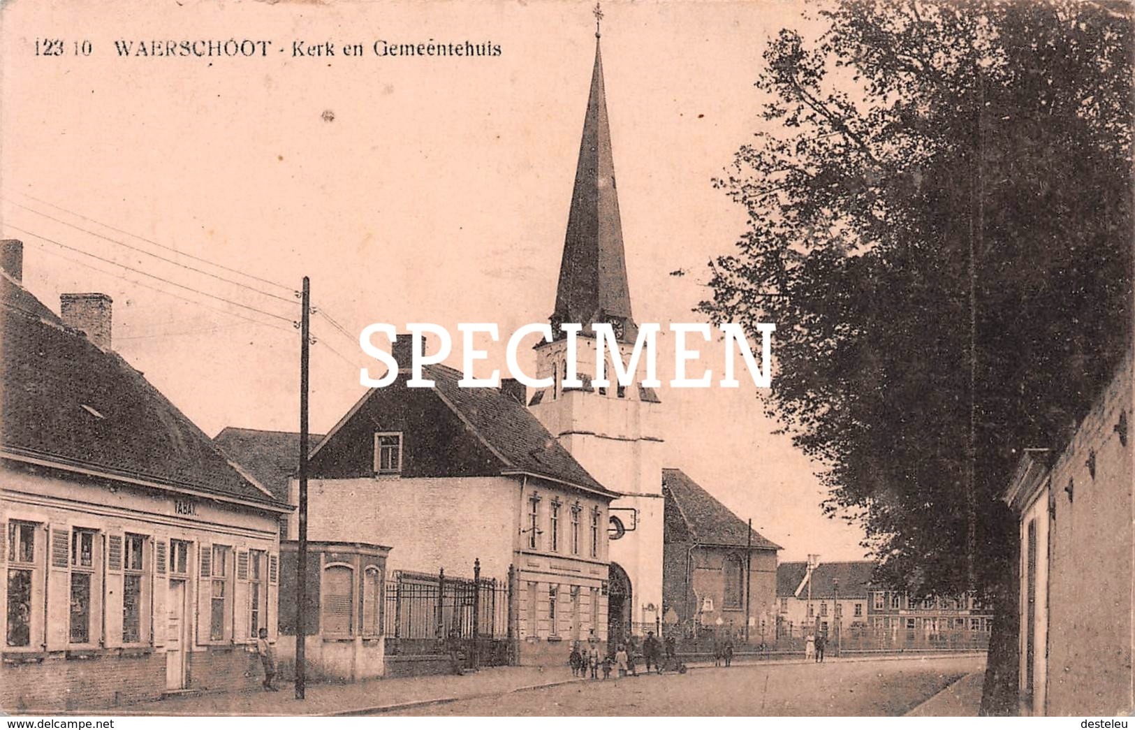 Kerk En Gemeentehuis - Waarschoot - Waarschoot