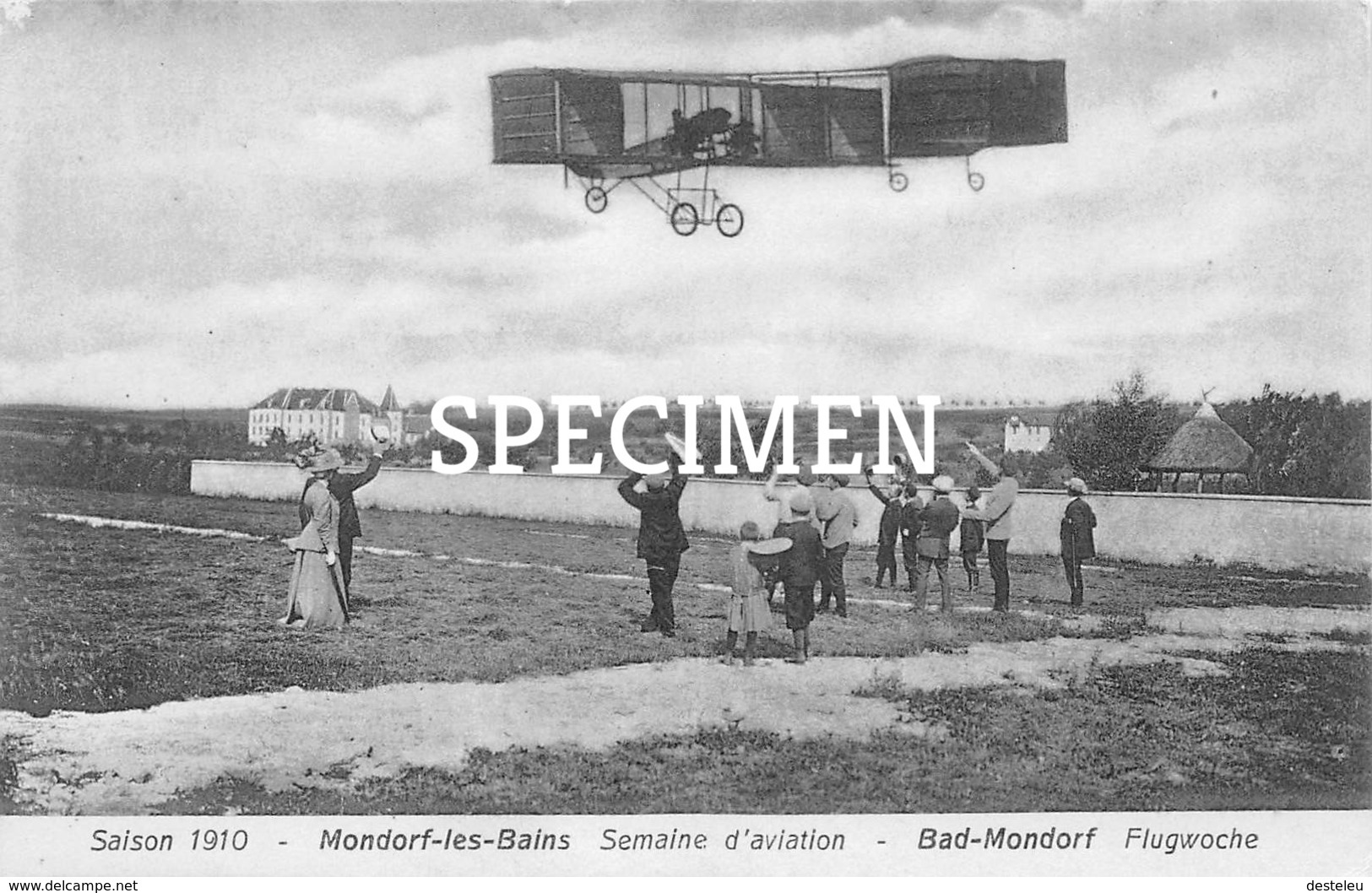 Saison 1910 - Mondorf-les-Bains Semaine D'aviation - ....-1914: Précurseurs