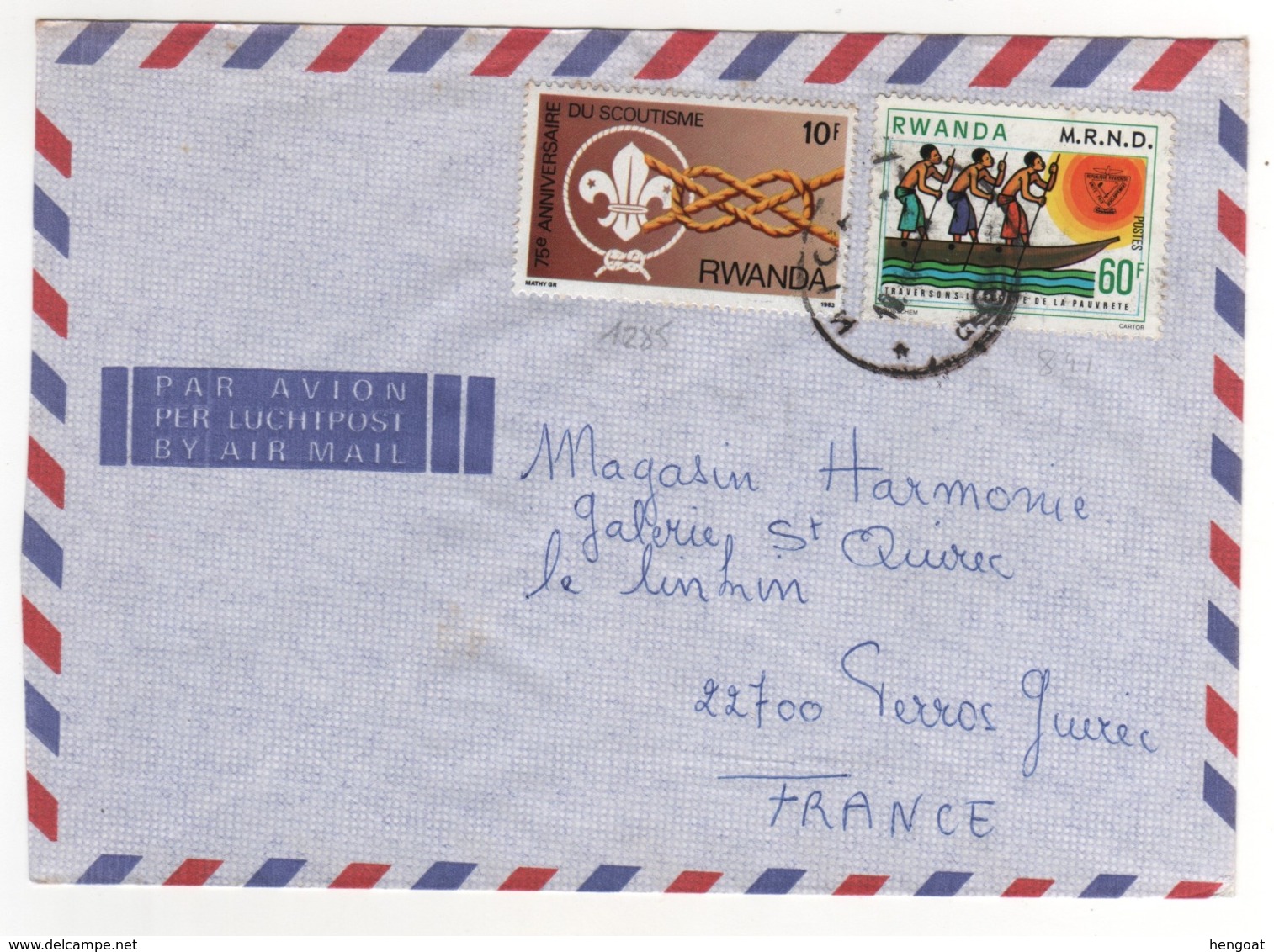 Timbres , Stamps Sur Lettre ,enveloppe, Cover , Mail  Du ?? - Used Stamps