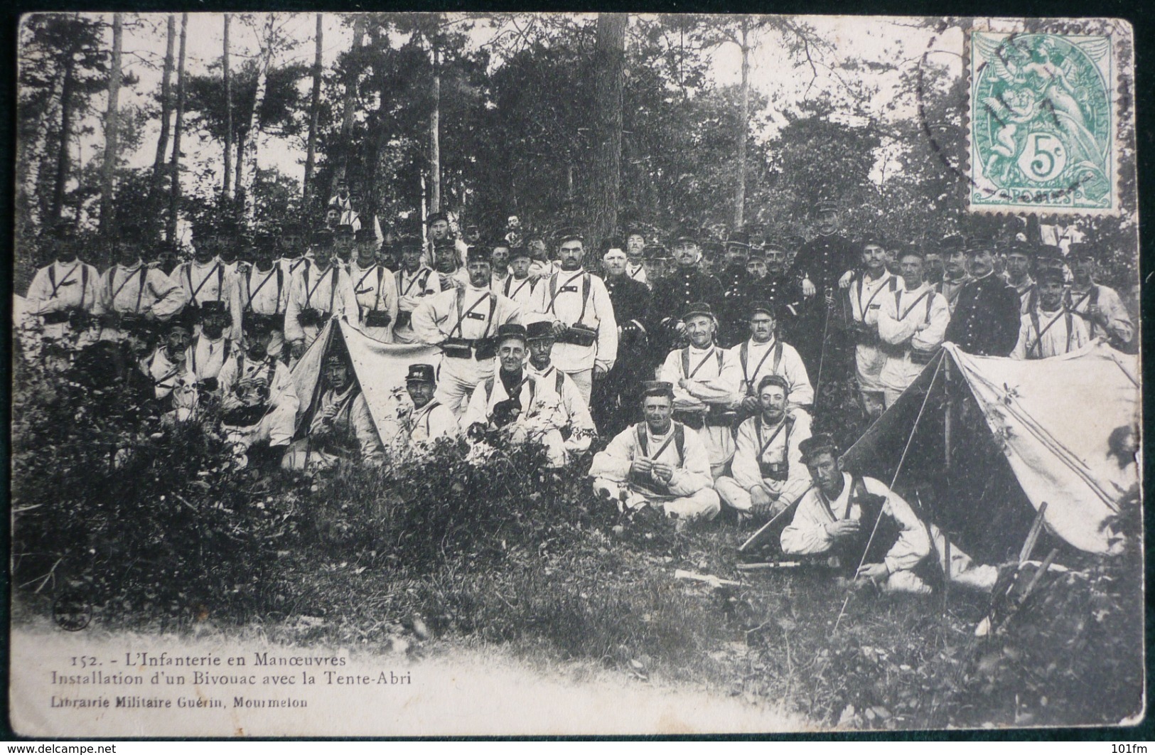 FRANCE - INFANTERIE EN MANOEUVRES - Manöver