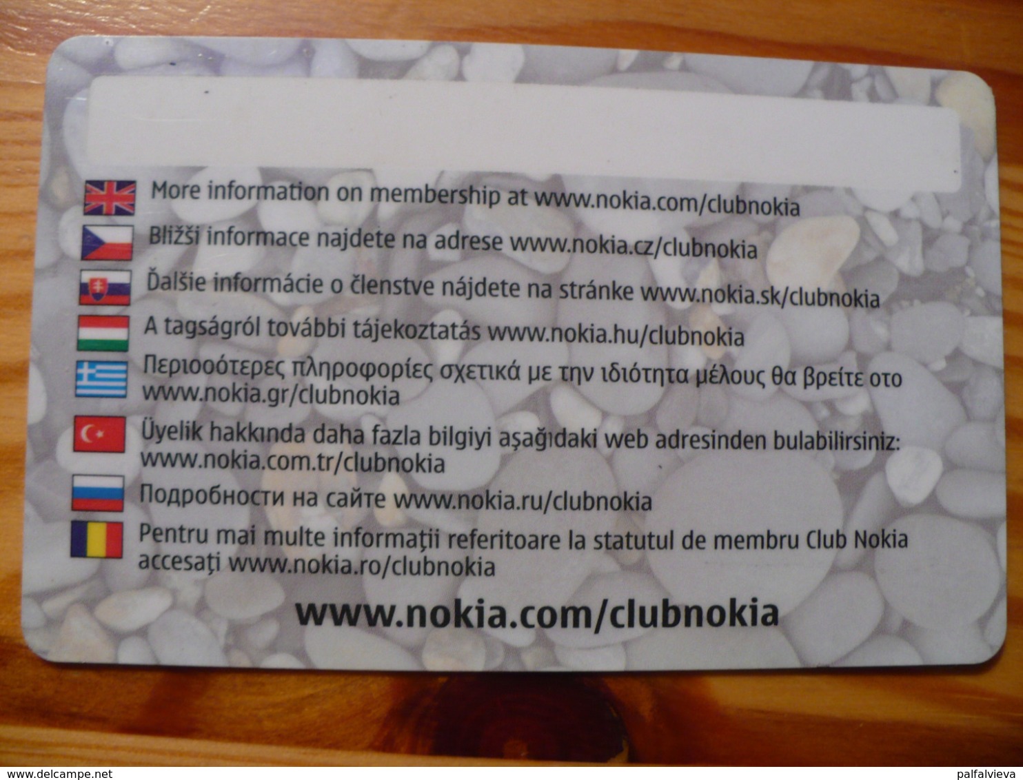 Nokia Club Card Hungary - Sonstige & Ohne Zuordnung