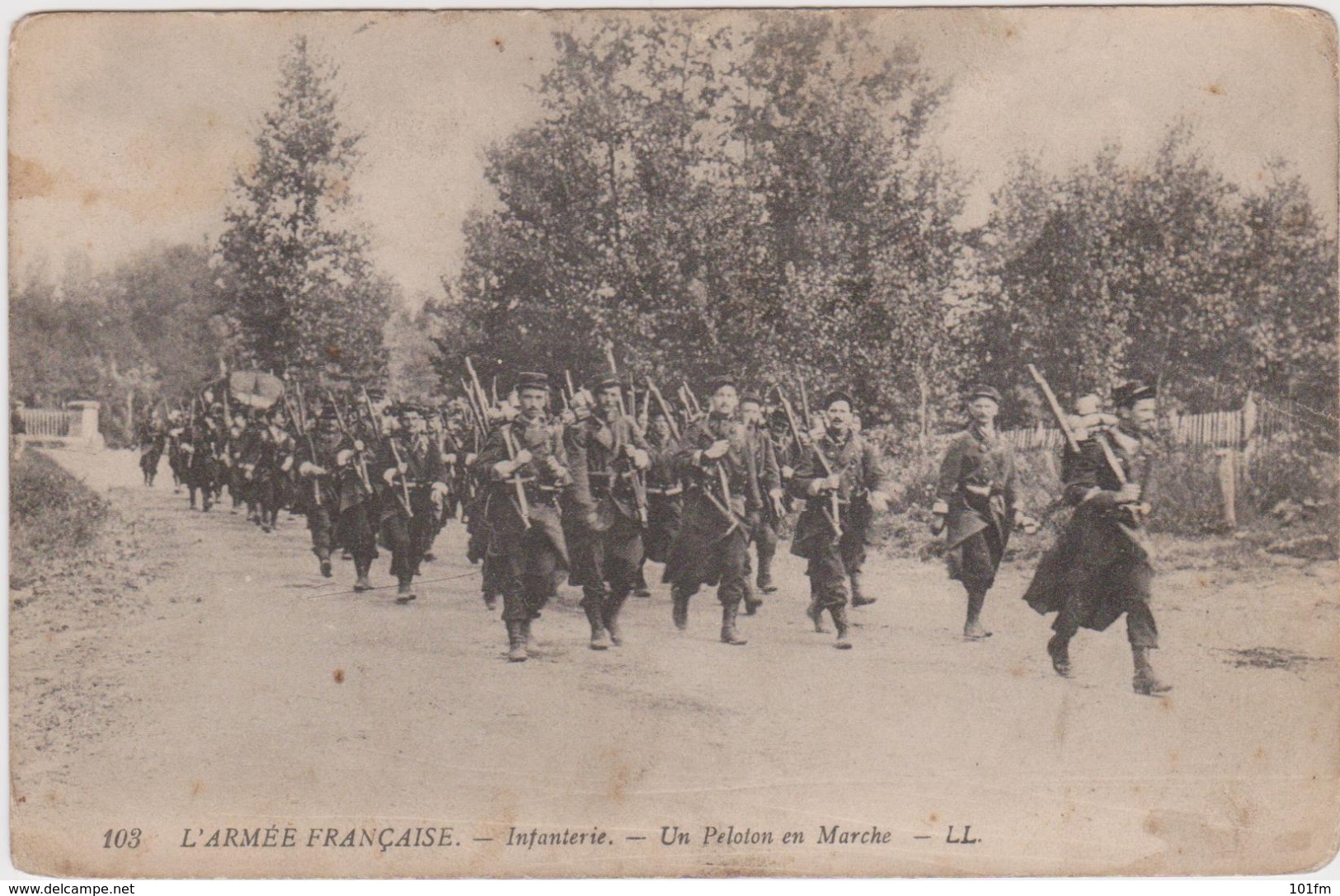 FRANCE - INFANTERIE , L`ARMEE FRANCAISE - Regimenten