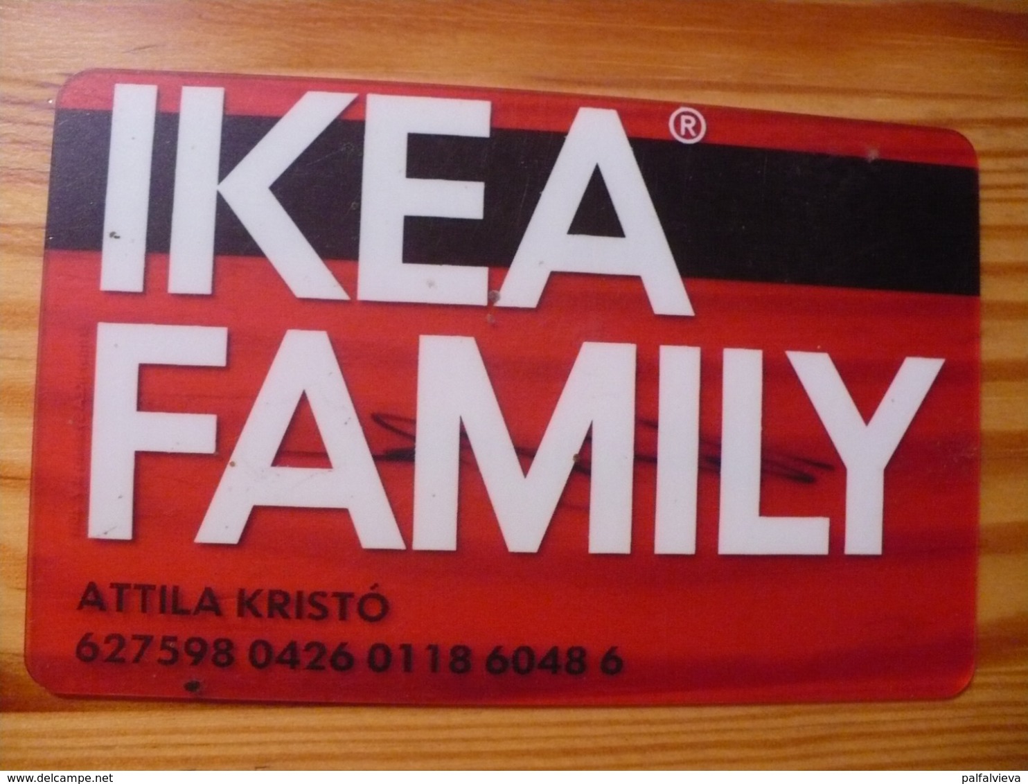 IKEA Family Club Card Hungary - Sonstige & Ohne Zuordnung