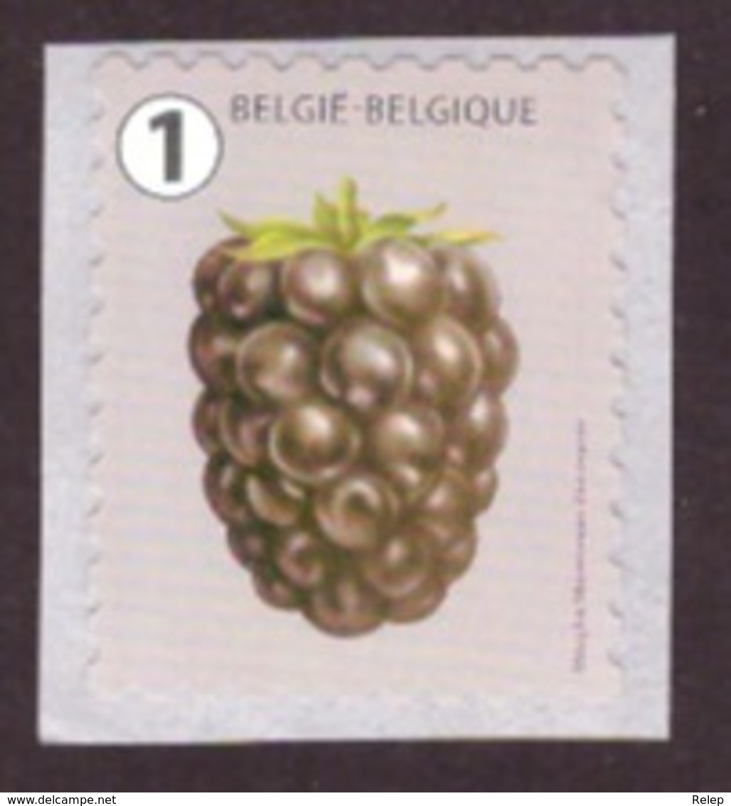 Belgique   2018 -  " Fruits " Timbre N 095 # MNH #  - Timbres Rouleaux - Nuevos