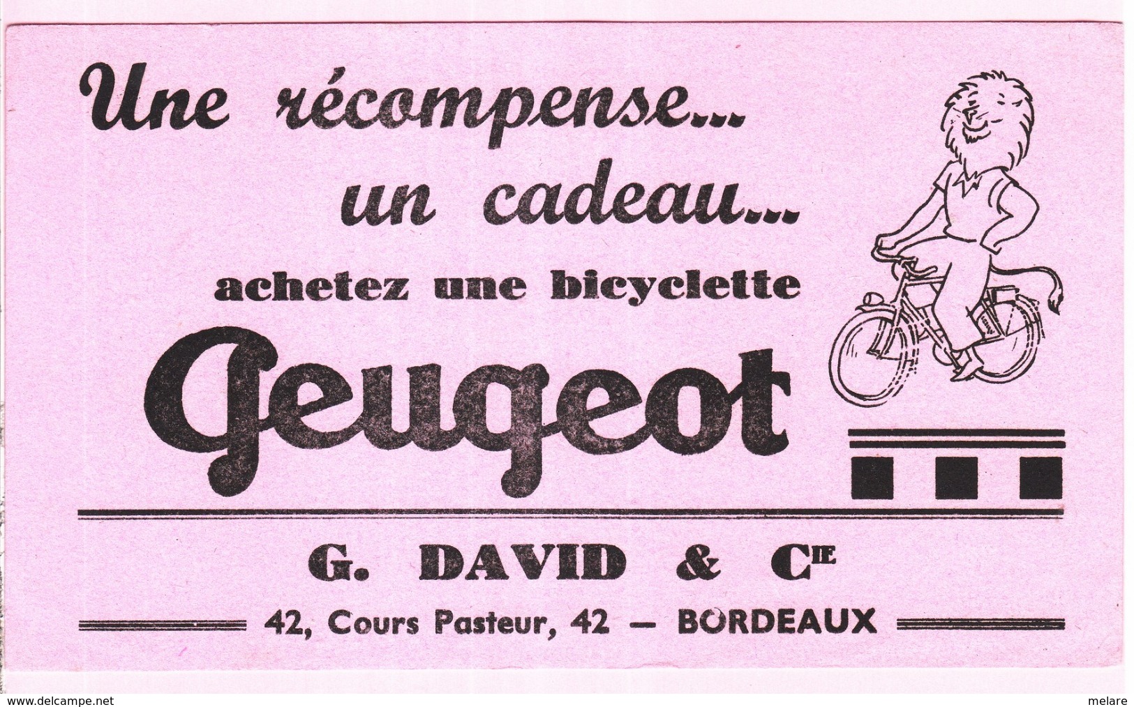 Buvard Cycle Cyclisme Vélomoteur Scooters Wolber Terrot Peugeot - Transport