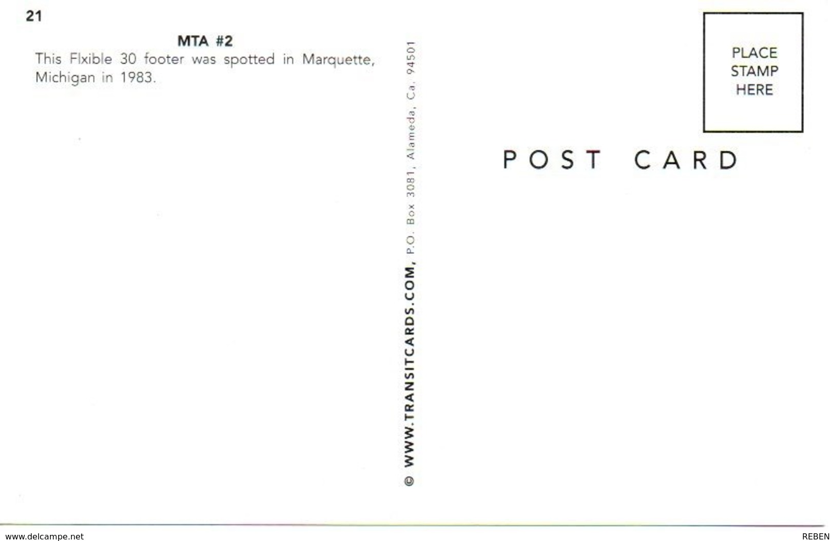 Réf.866/ 1 Carte Postale - CPM  - Autobus Car - Altri & Non Classificati