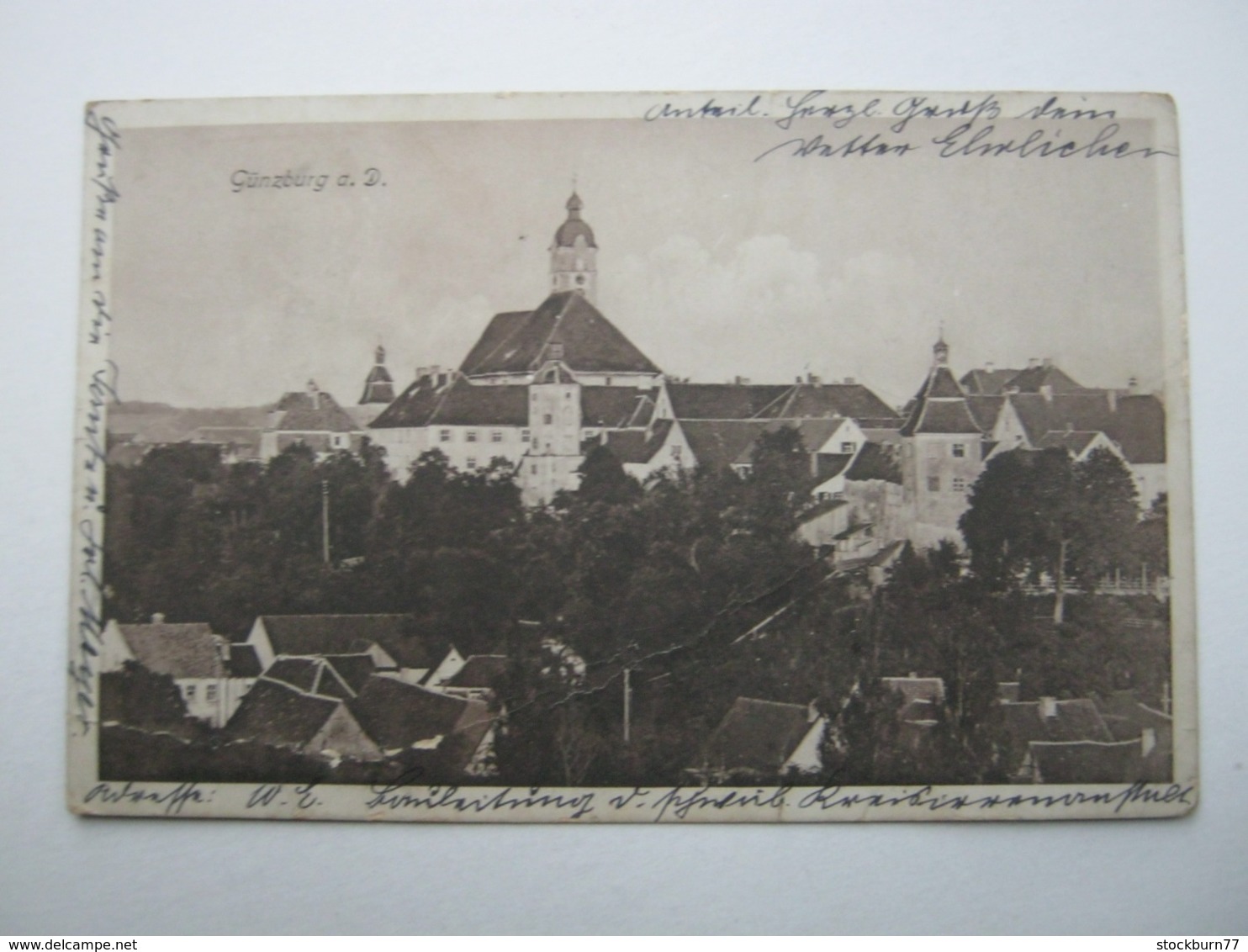 GÜNZBURG , Schöne Karte  Um 1912 - Guenzburg
