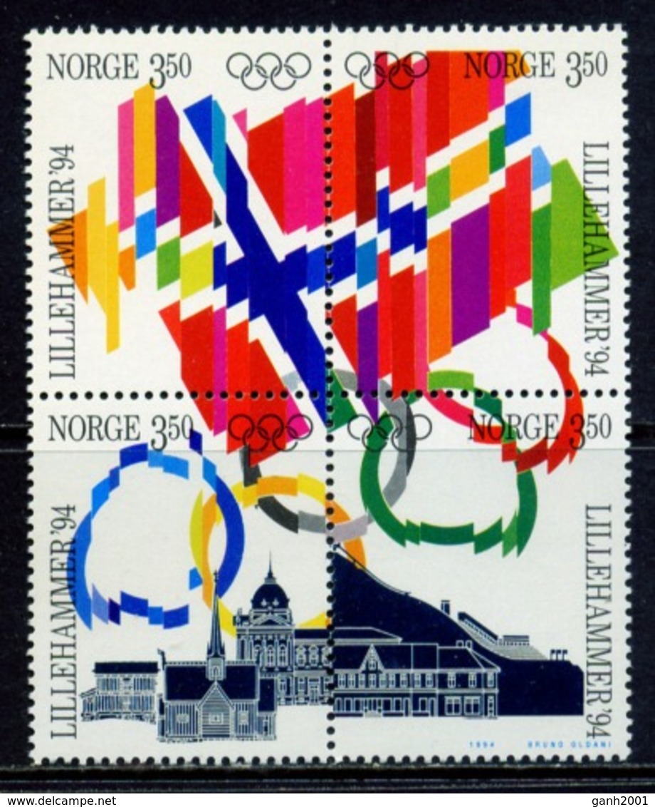 Norway 1994 Noruega / Winter Olympic Games Lillehammer MNH Juegos Olímpicos De Invierno / 1795  38-13 - Invierno 1994: Lillehammer